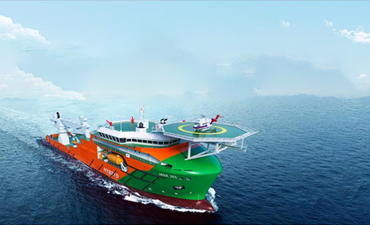 广州打捞局97.8M潜水支援船